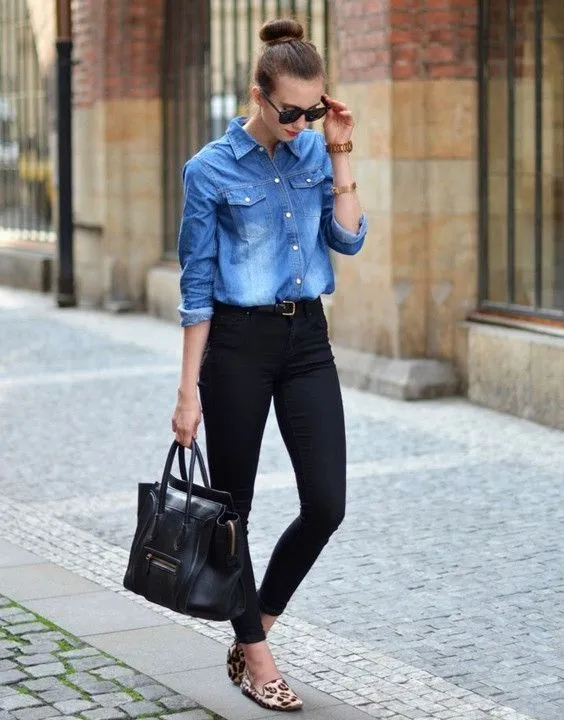 Styling Tips for Denim Shirt Outfits
